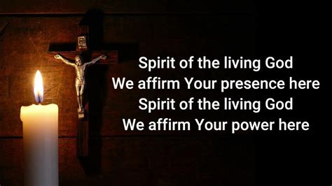 Spirit Of The Living God Song Lyrics .